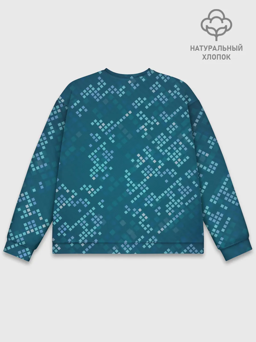 Мужской свитшот базовый / Голограмма