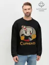 Мужской свитшот базовый / Cuphead
