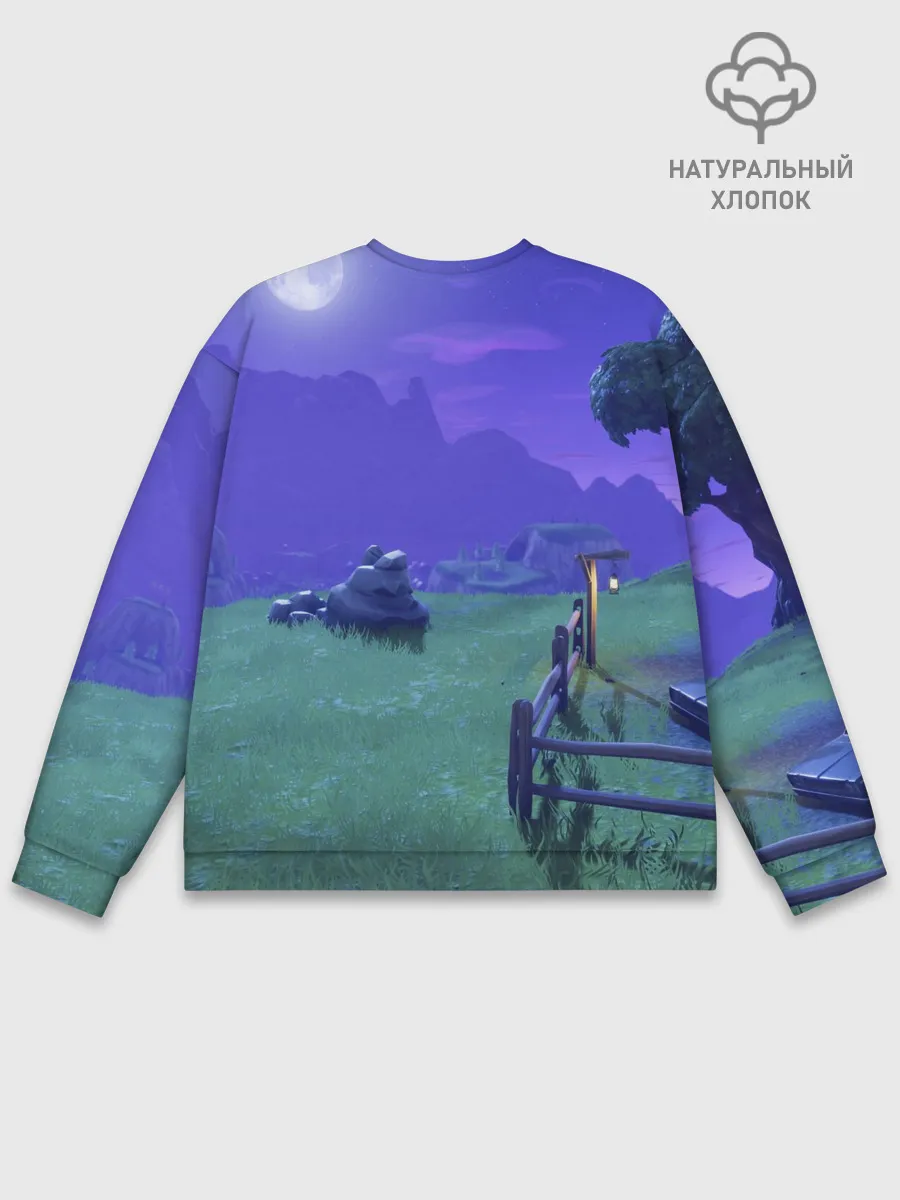 Мужской свитшот базовый / Fortnite Night