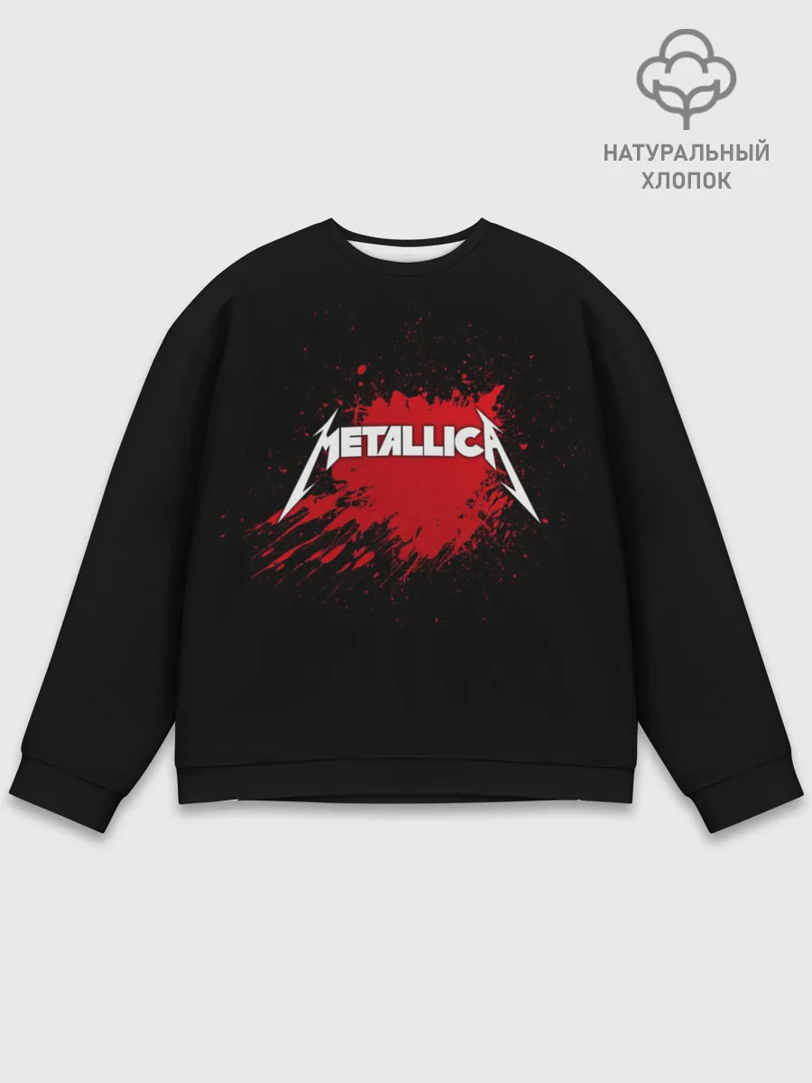 Мужской свитшот базовый / Metallica