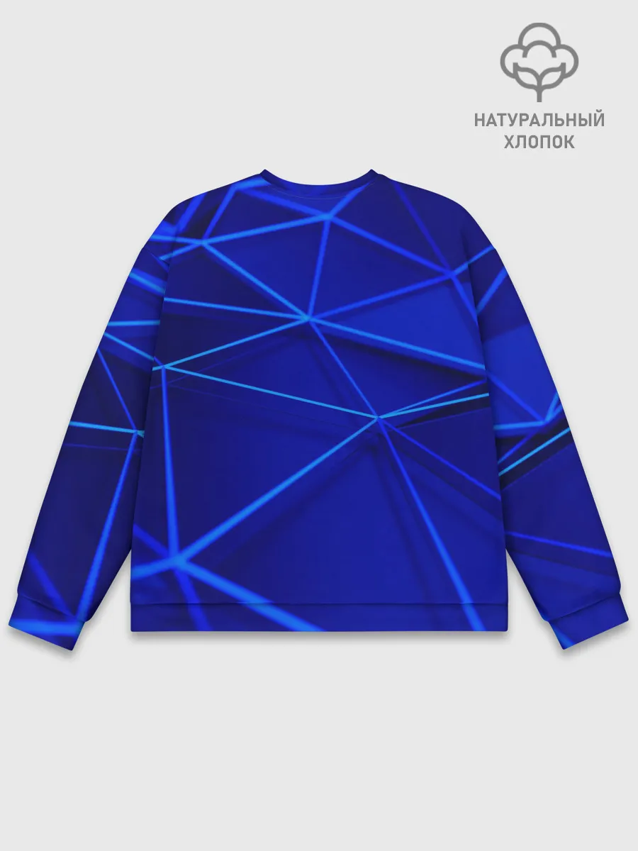 Мужской свитшот базовый / delta abstraction