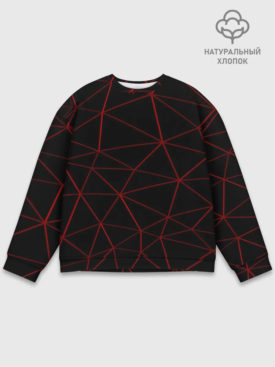 Мужской свитшот базовый / Сетка