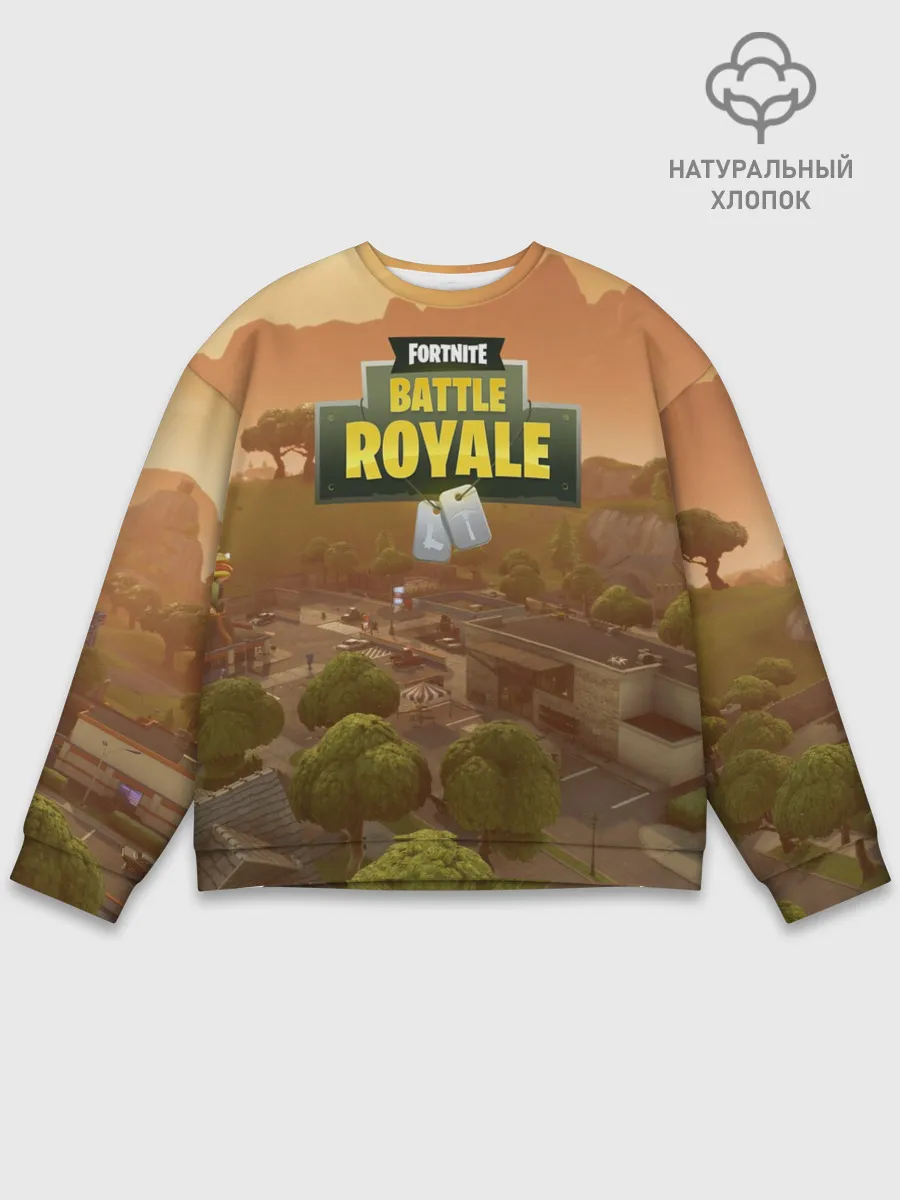 Мужской свитшот базовый / Fortnite Battle Royale