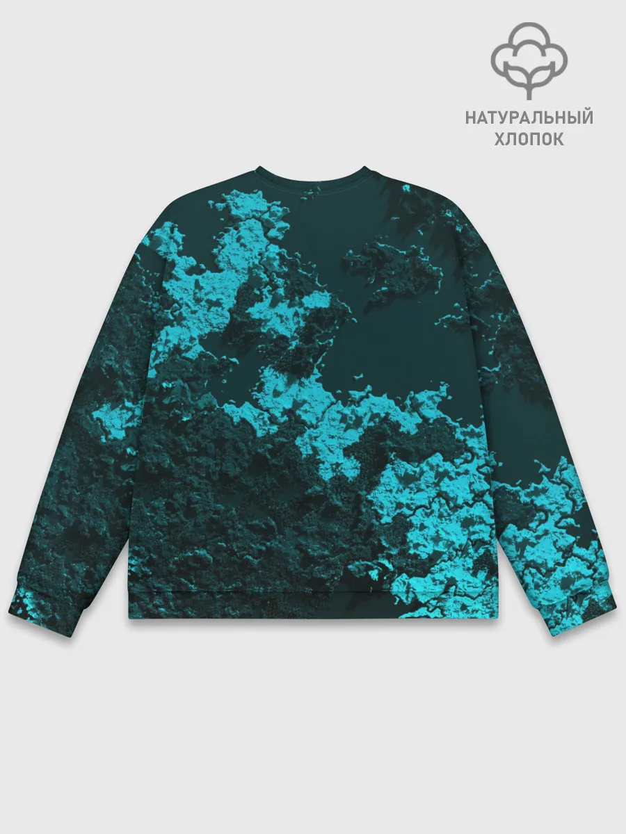 Мужской свитшот базовый / Марк в стиле Minecraft