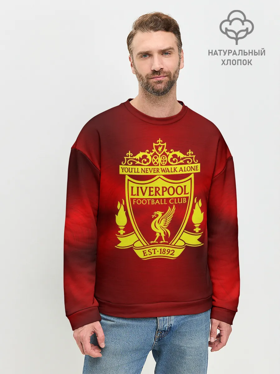 Мужской свитшот базовый / ФК Ливерпуль