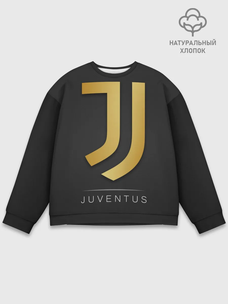 Мужской свитшот базовый / Juventus Gold Edition