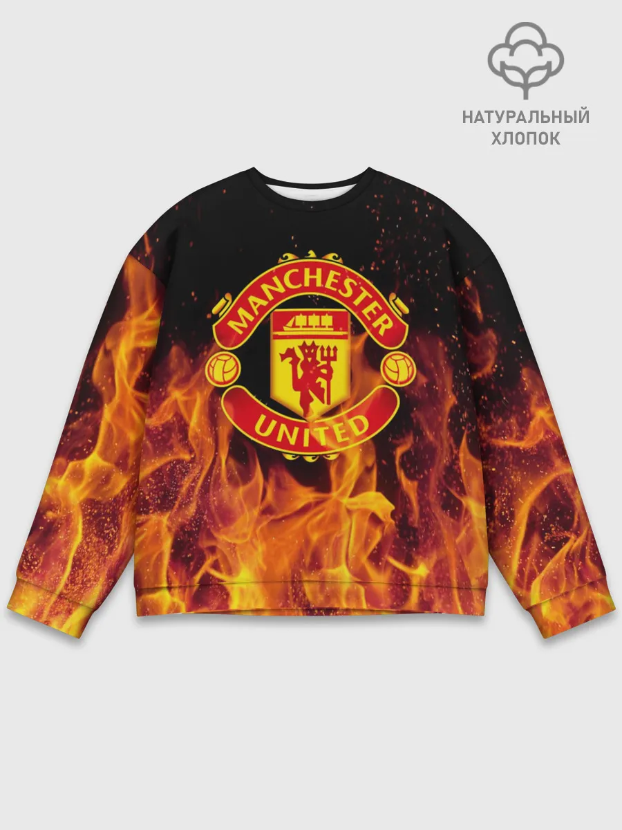 Мужской свитшот базовый / FC Manchester United