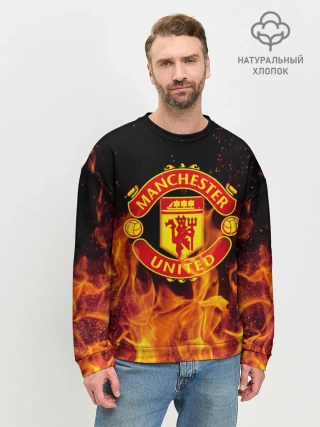 Мужской свитшот базовый / FC Manchester United