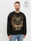 Мужской свитшот базовый / Лев