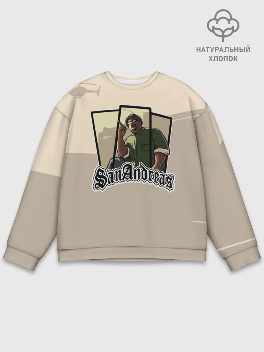 Мужской свитшот базовый / GTA SA - Big Smoke