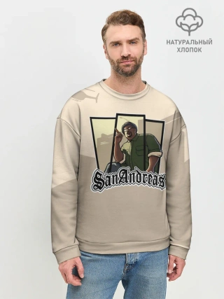 Мужской свитшот базовый / GTA SA - Big Smoke