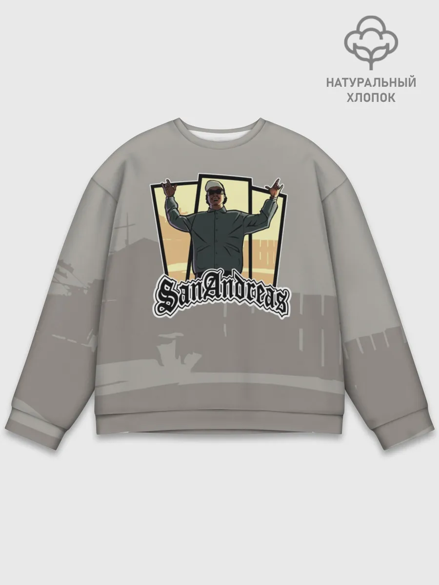 Мужской свитшот базовый / GTA SA - Райдер v2