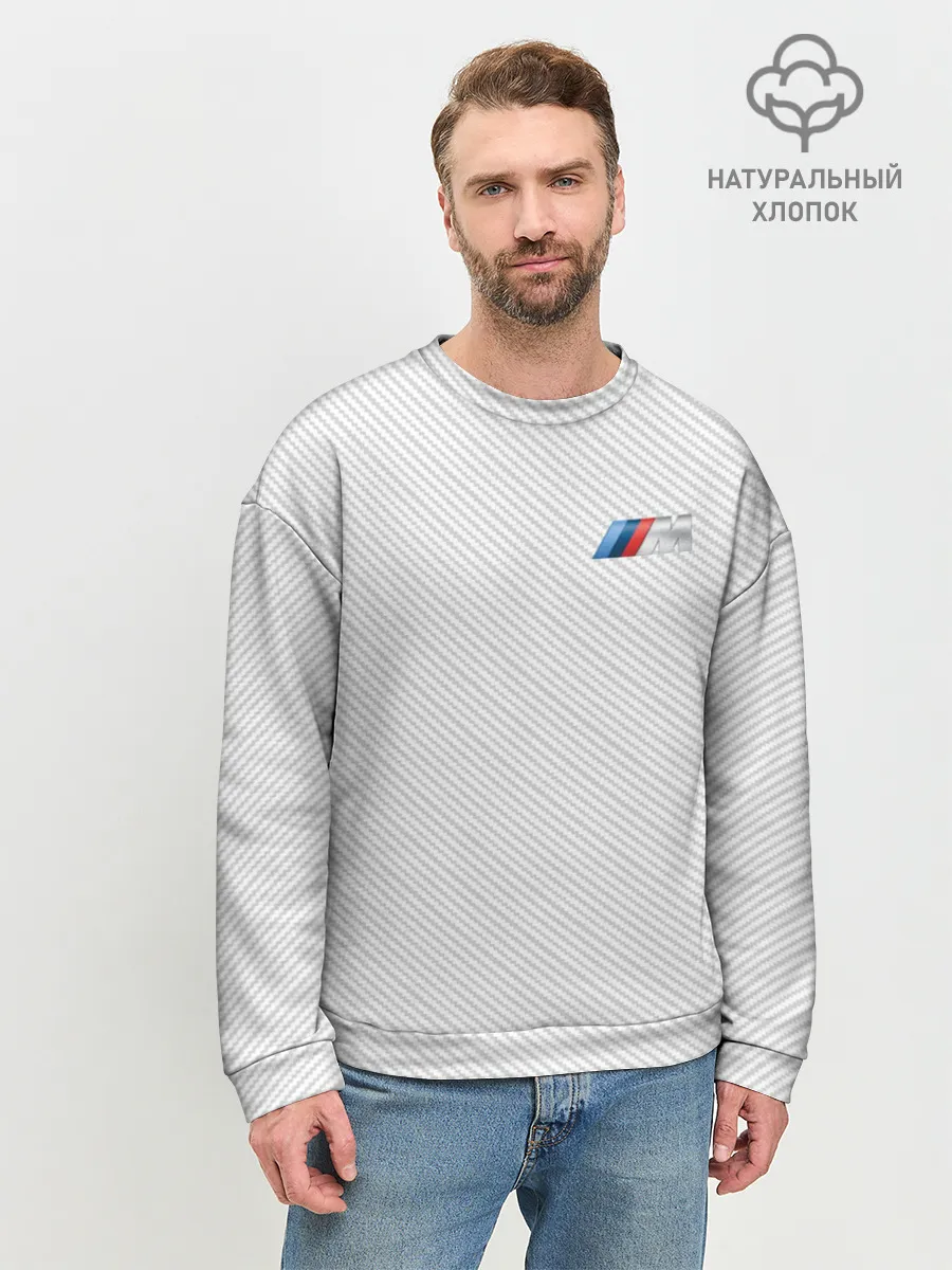 Мужской свитшот базовый / BMW CARBON ///M SPORT