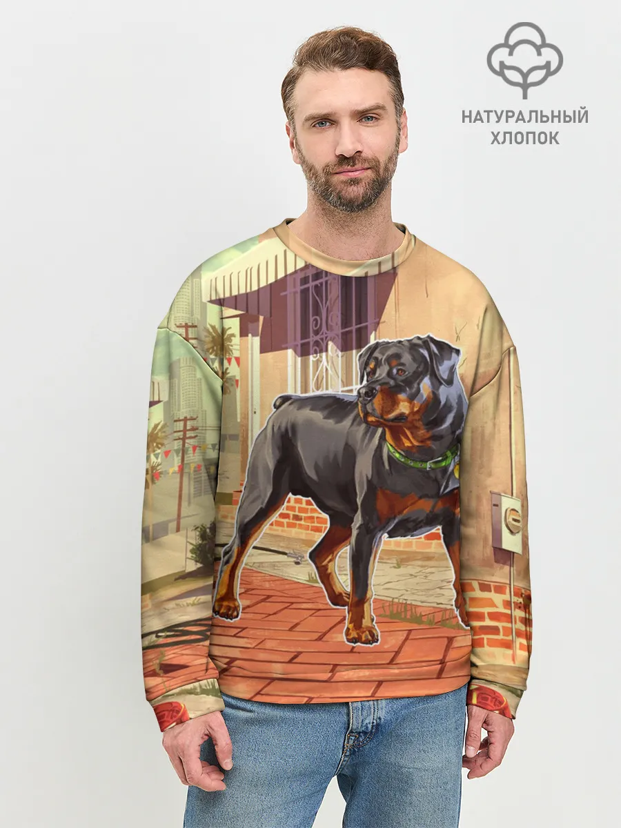 Мужской свитшот базовый / GTA V - Чоп