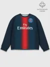 Мужской свитшот базовый / PSG Форма Новая Home 18/19