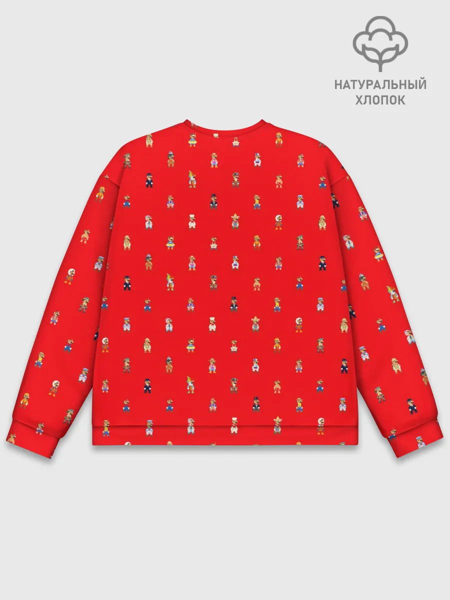 Мужской свитшот базовый / Super Mario Odyssey