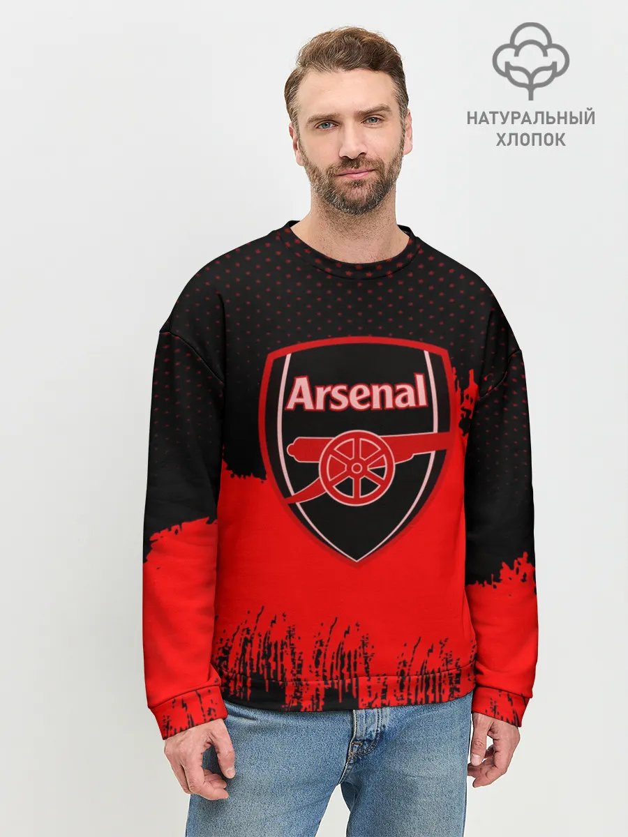 Мужской свитшот базовый / FC Arsenal Original uniform