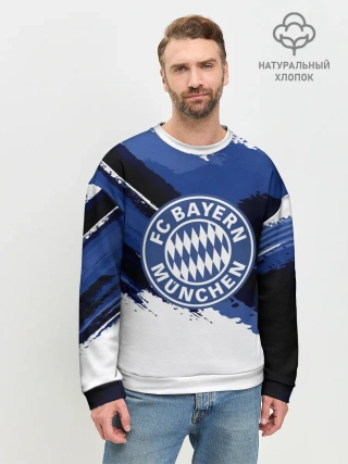 Мужской свитшот базовый / BAYERN MUNCHEN SPORT STYLE