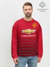 Мужской свитшот базовый / Man United Форма Home 18/19