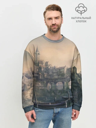 Мужской свитшот базовый / The Witcher 3: Wild Hunt