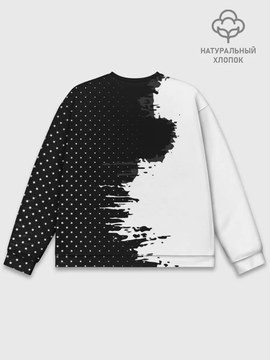 Мужской свитшот базовый / Barcelona uniform black 2018