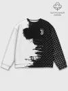 Мужской свитшот базовый / Juventus uniform black 2018