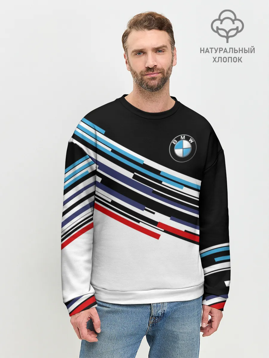 Мужской свитшот базовый / BMW BRAND COLOR | БМВ