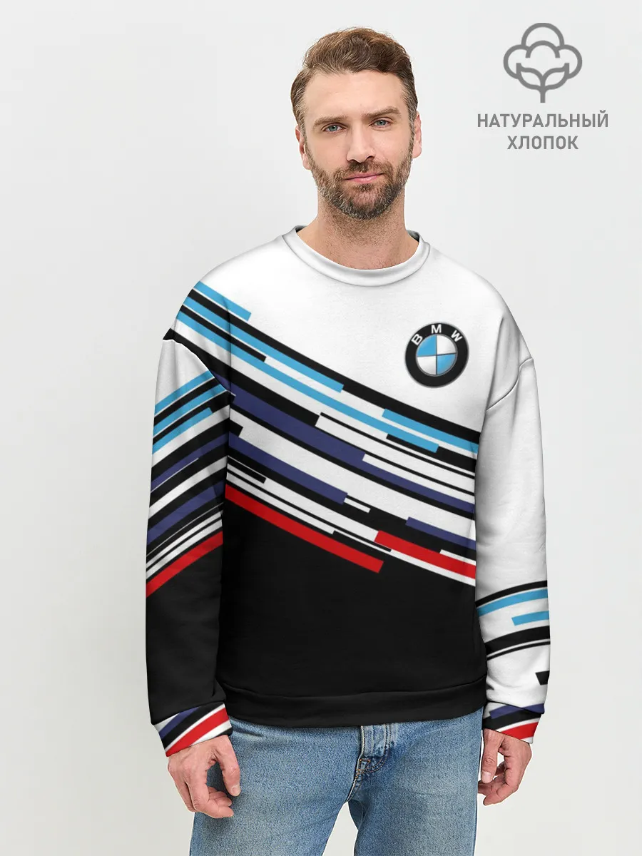 Мужской свитшот базовый / BMW BRAND COLOR | БМВ