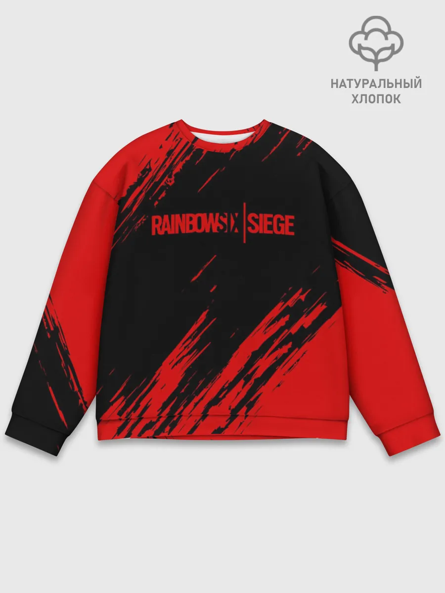 Мужской свитшот базовый / RAINBOW SIX SIEGE OUTBREAK