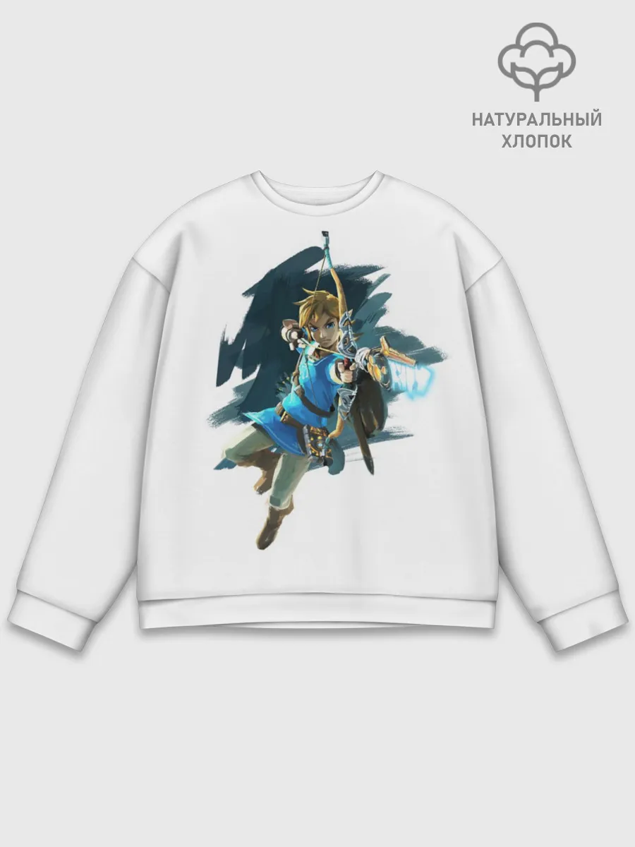 Мужской свитшот базовый / The Legend of Zelda