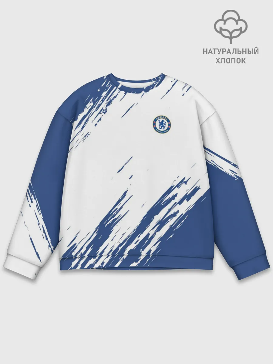 Мужской свитшот базовый / CHELSEA UNIFORM | ФОРМА ЧЕЛСИ