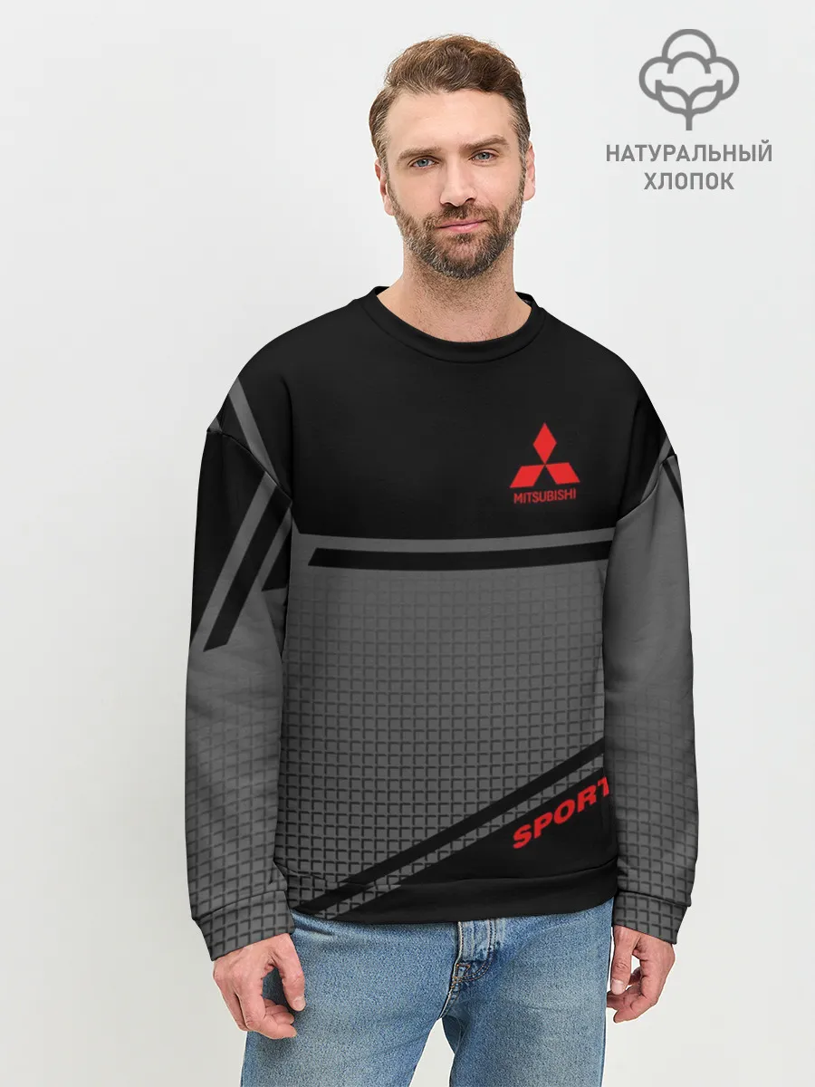 Мужской свитшот базовый / MITSUBISHI SPORT