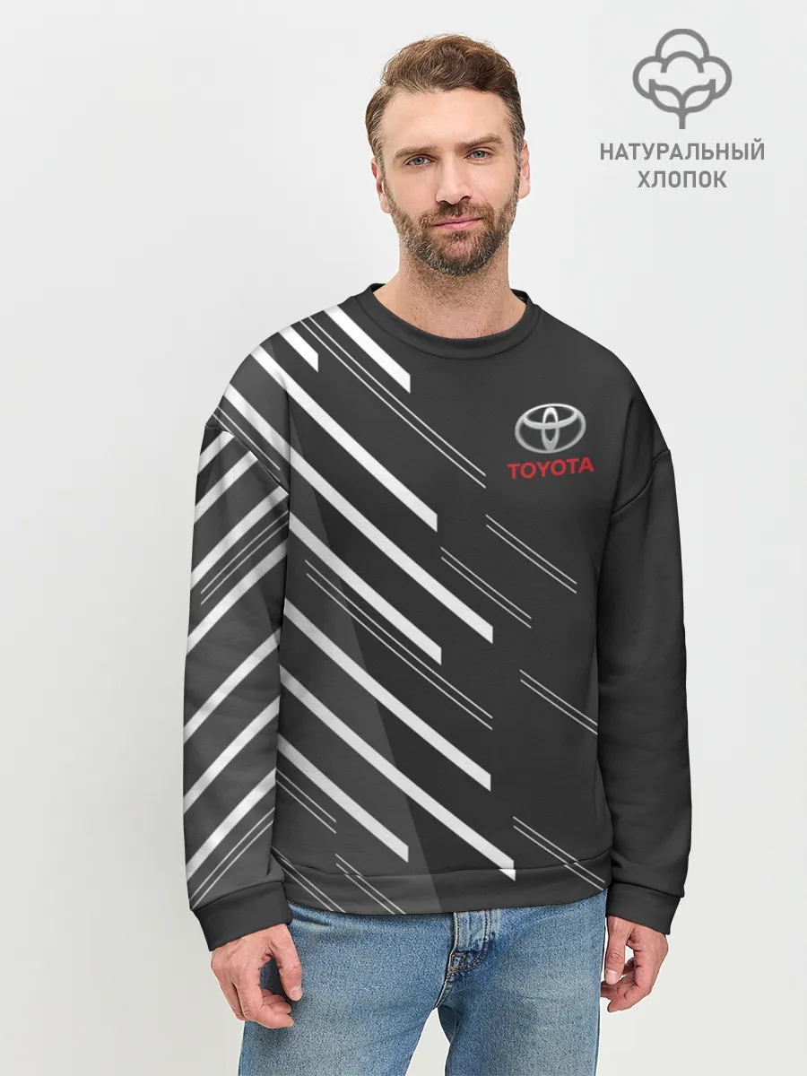 Мужской свитшот базовый / TOYOTA SPORT