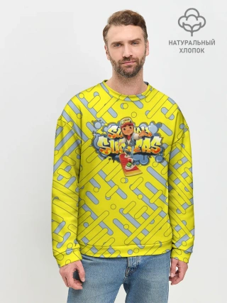 Мужской свитшот базовый / Subway Surfers