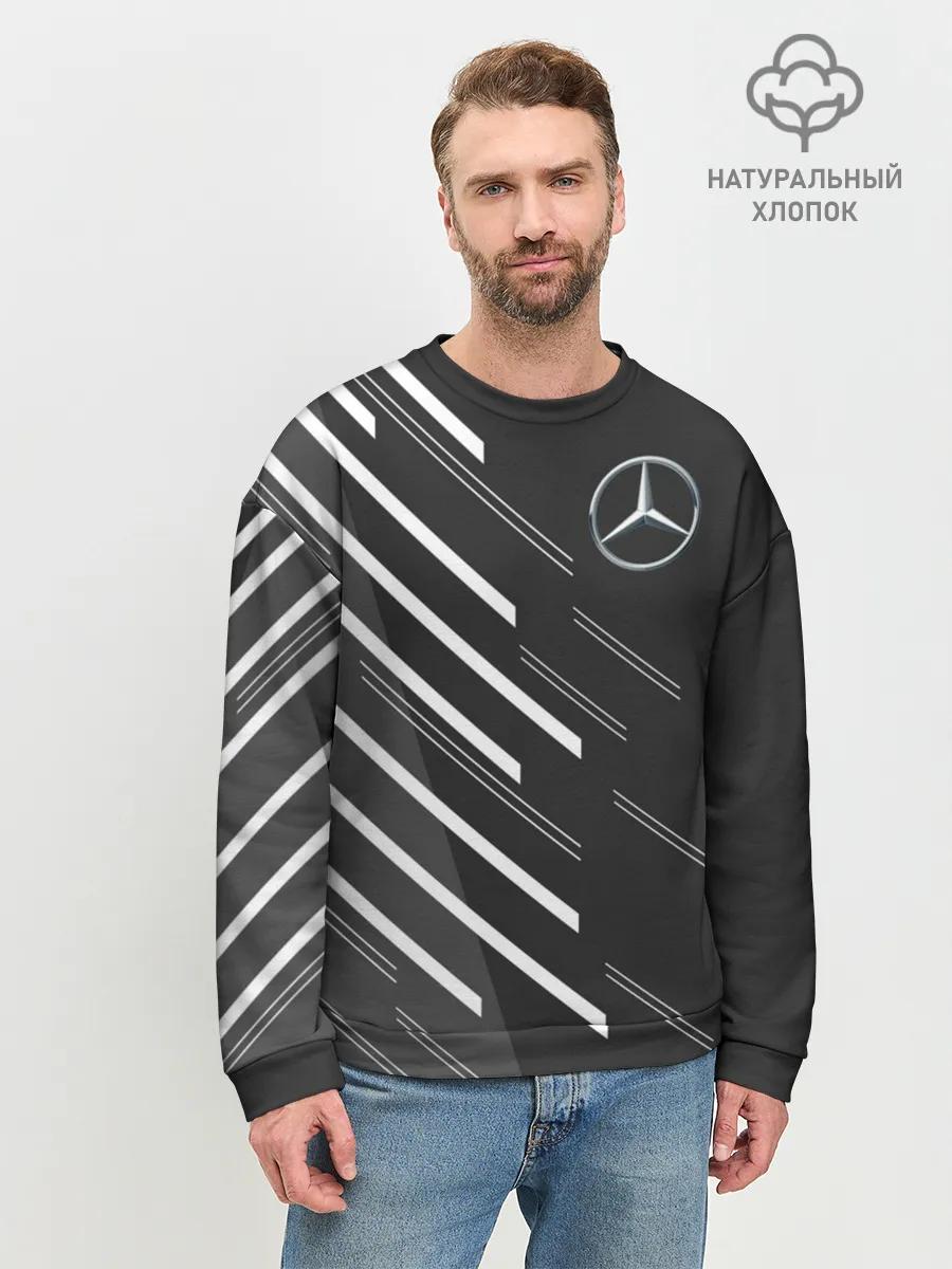 Мужской свитшот базовый / MERCEDES BENZ SPORT