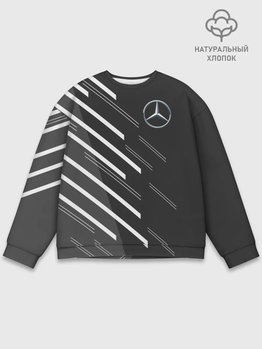Мужской свитшот базовый / MERCEDES BENZ SPORT