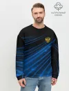 Мужской свитшот базовый / Russia Sport 2018 uniform