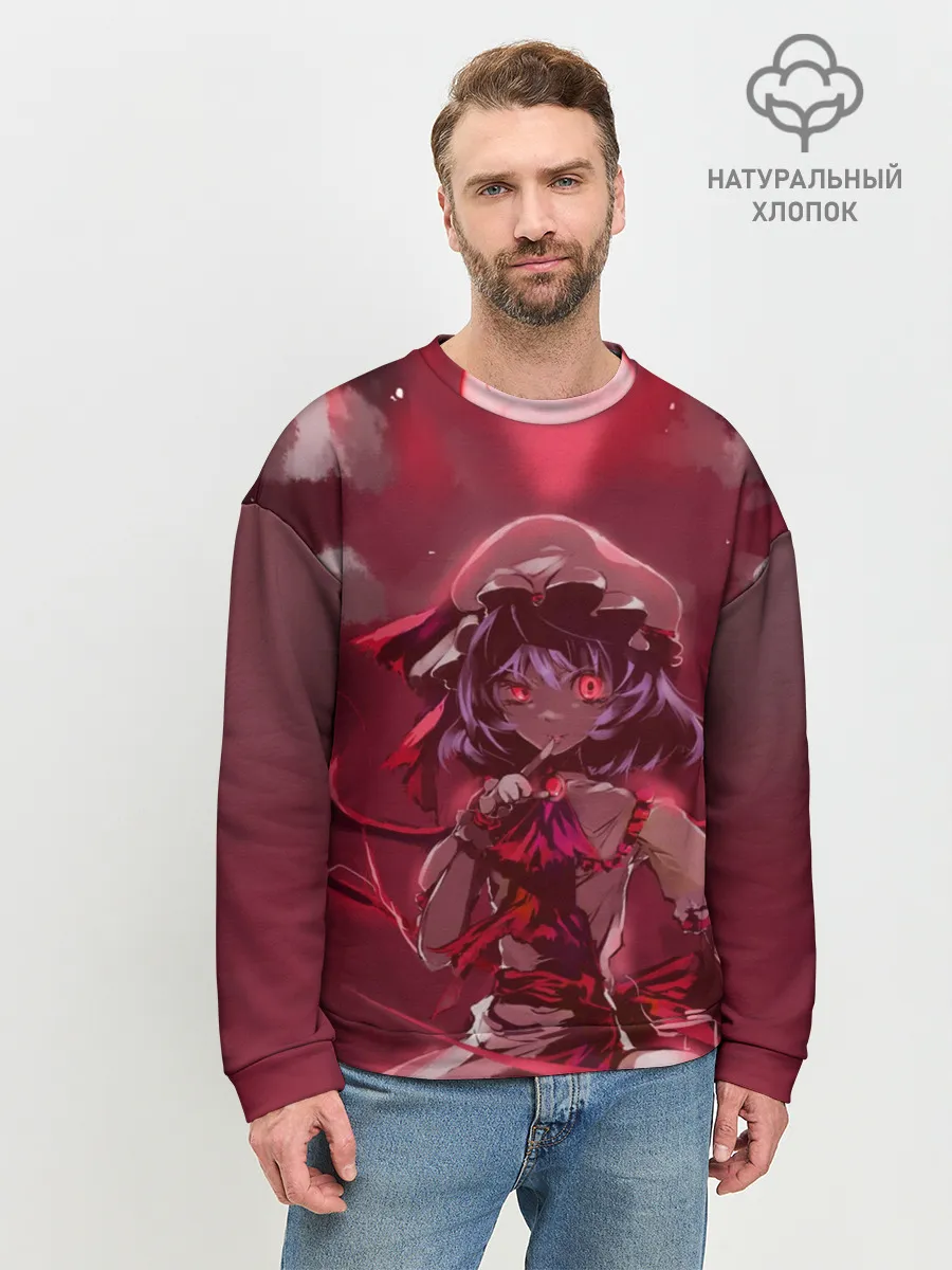 Мужской свитшот базовый / Red Touhou