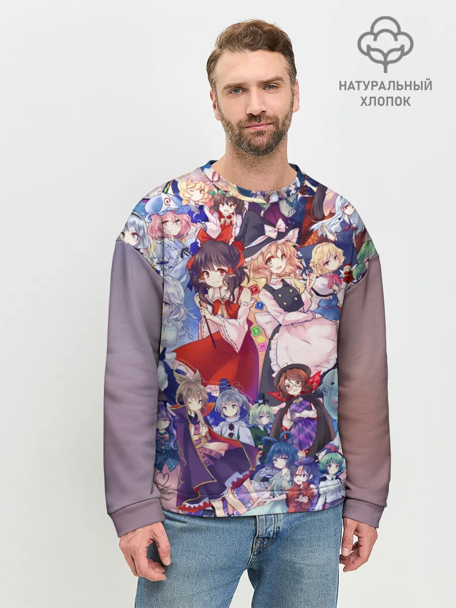 Мужской свитшот базовый / Touhou