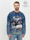 Мужской свитшот базовый / Звезды футбола