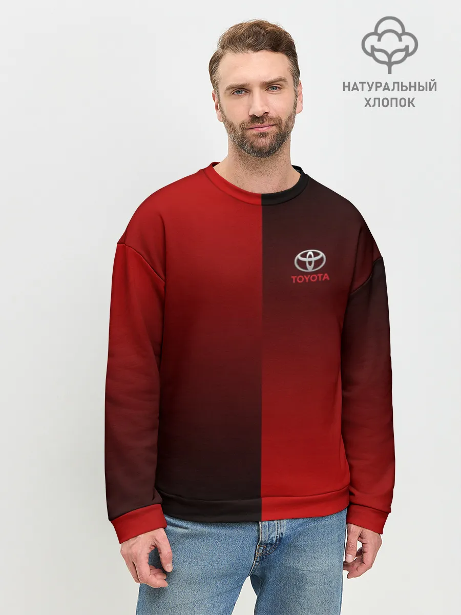 Мужской свитшот базовый / TOYOTA SPORT