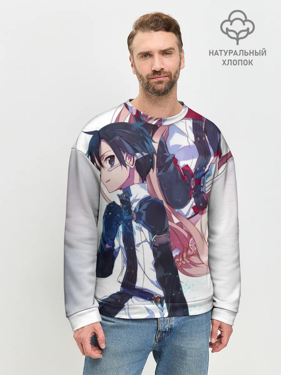 Мужской свитшот базовый / Мастера Меча Онлайн