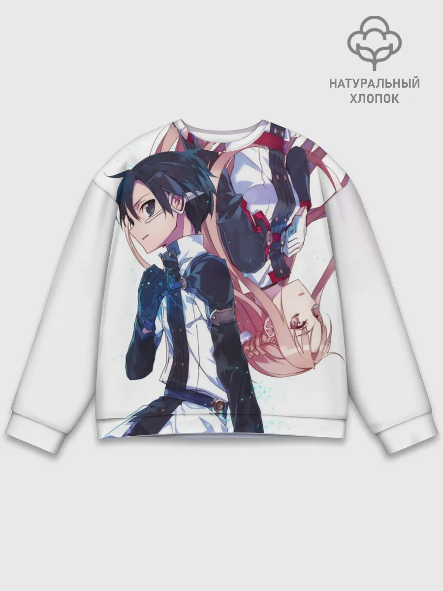 Мужской свитшот базовый / Мастера Меча Онлайн