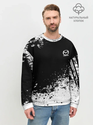 Мужской свитшот базовый / Mazda brand motors