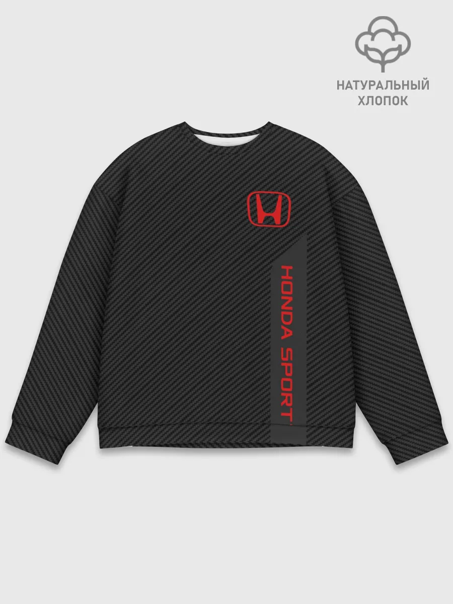 Мужской свитшот базовый / HONDA SPORT / ХОНДА СПОРТ