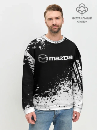 Мужской свитшот базовый / Mazda
