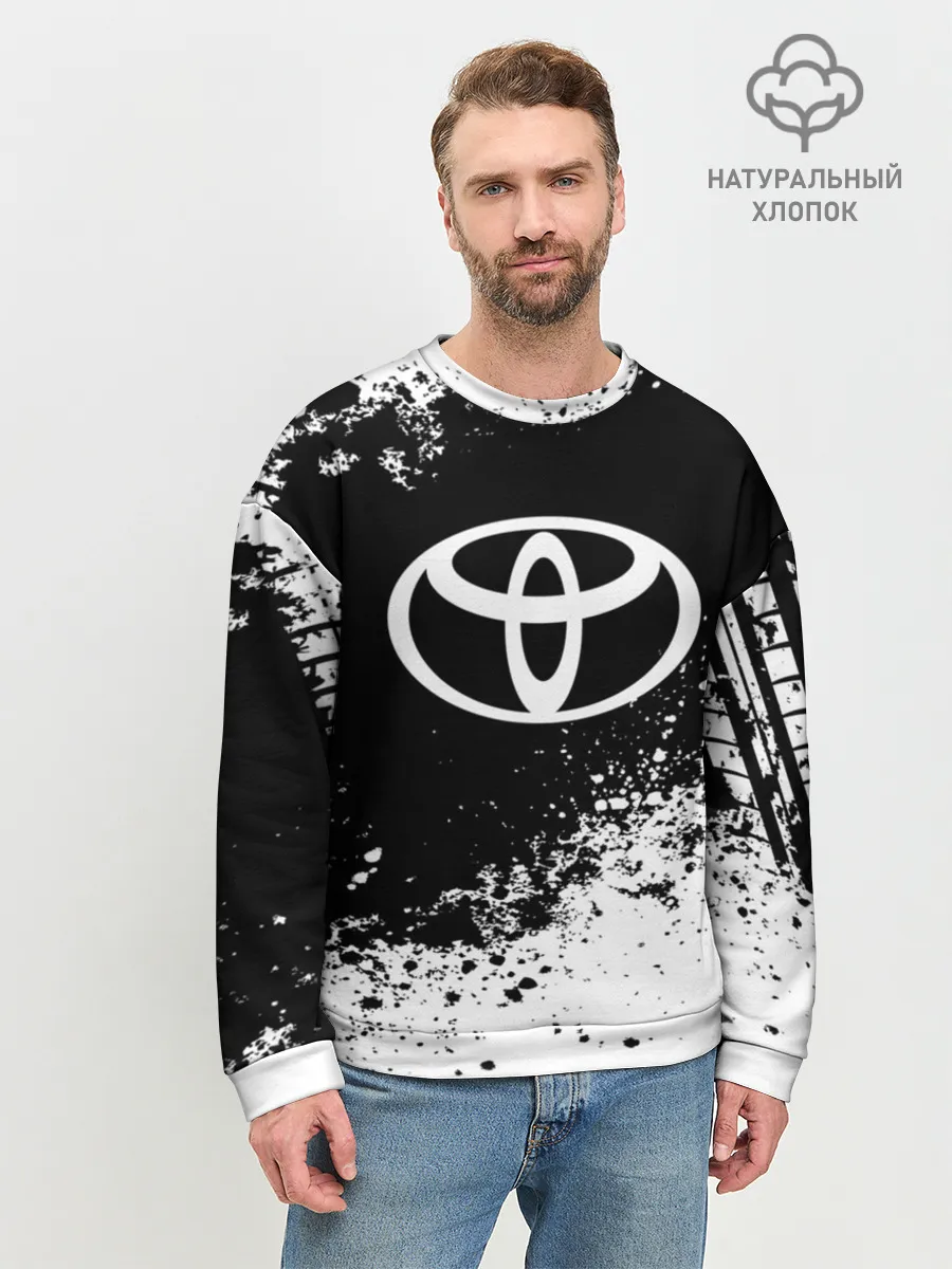 Мужской свитшот базовый / Toyota abstract sport