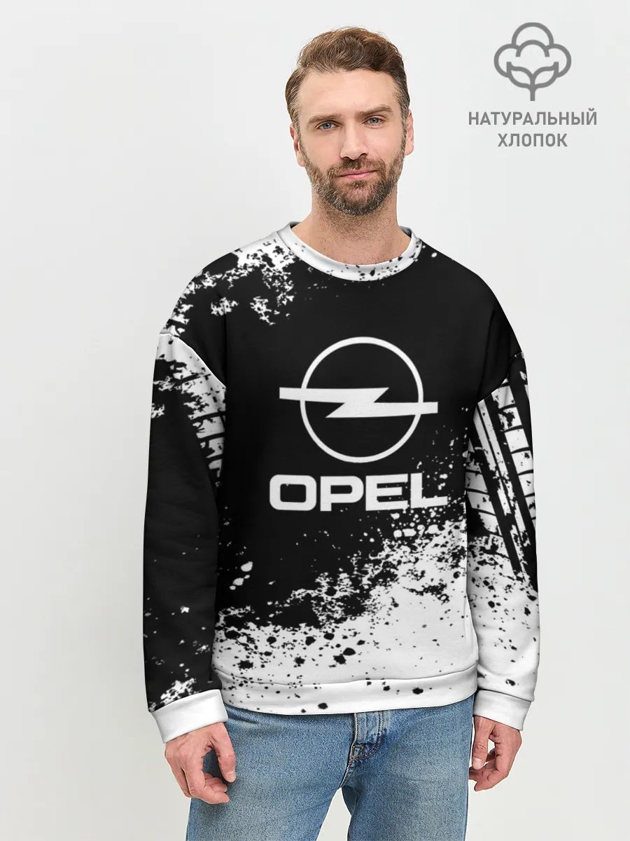 Мужской свитшот базовый / Opel abstract sport