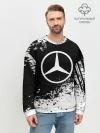 Мужской свитшот базовый / Mercedes abstract sport