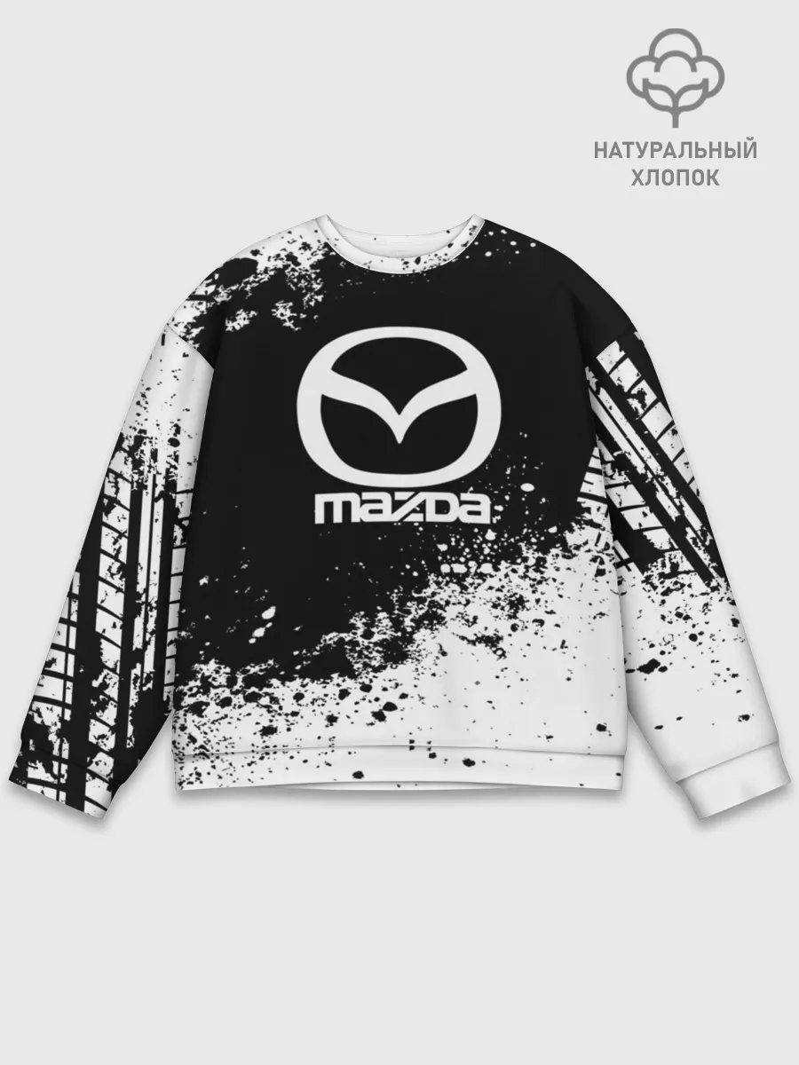 Мужской свитшот базовый / Mazda abstract sport